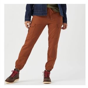 Duluth Trading Co Rust Brown Joggers
